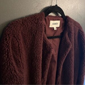 BB Dakota Fully Lined Furry Jacket | Size Small